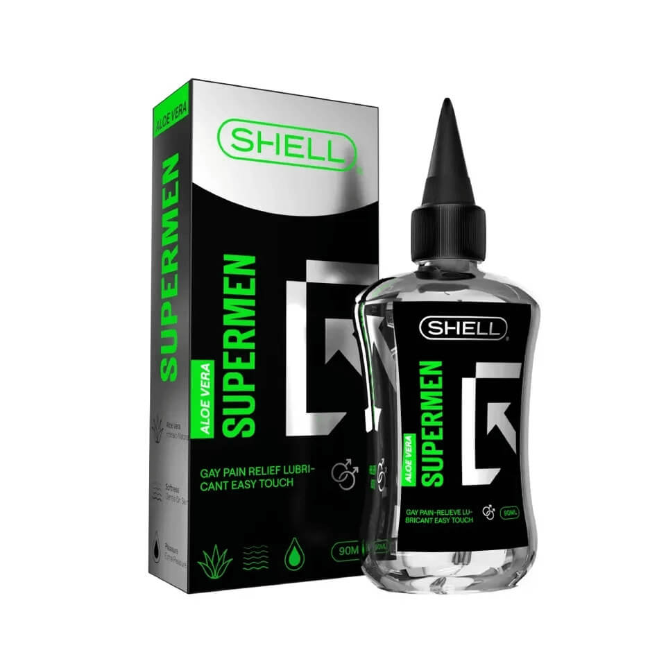 Gel Bôi Trơn Hậu Môn Shell Supermen Aloe Vera