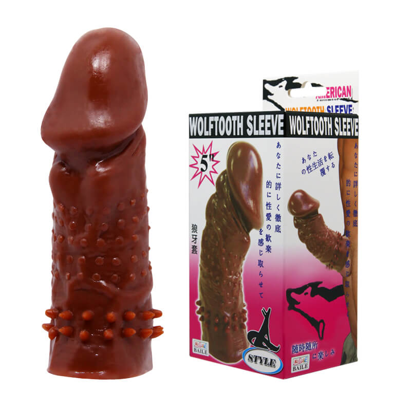Bao Cao Su Đôn Đên Wolftooth Sleeve Gai Không Trứng