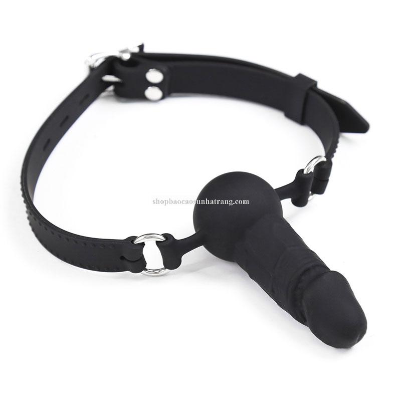 Bộ Khóa Miệng BDSM Bóng Dương Vật