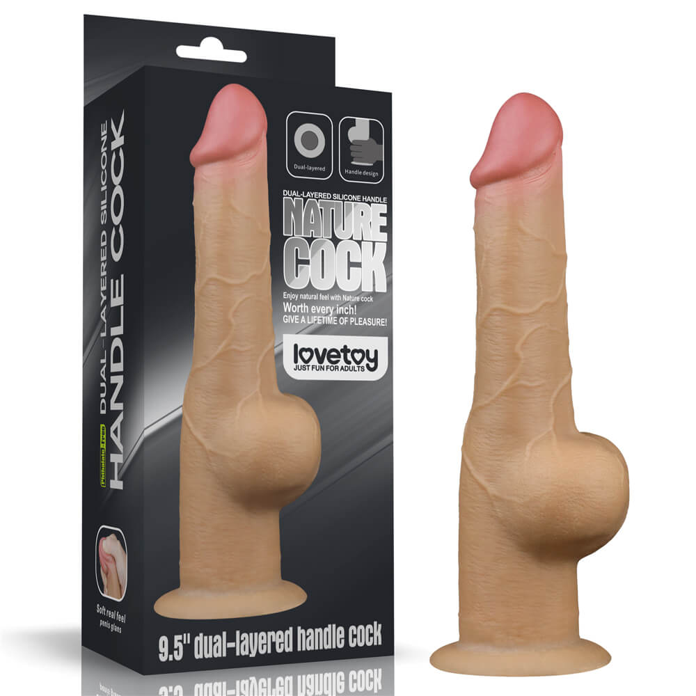 Dương vật giả gắn tường Lovetoy 9.5 inch Silicon