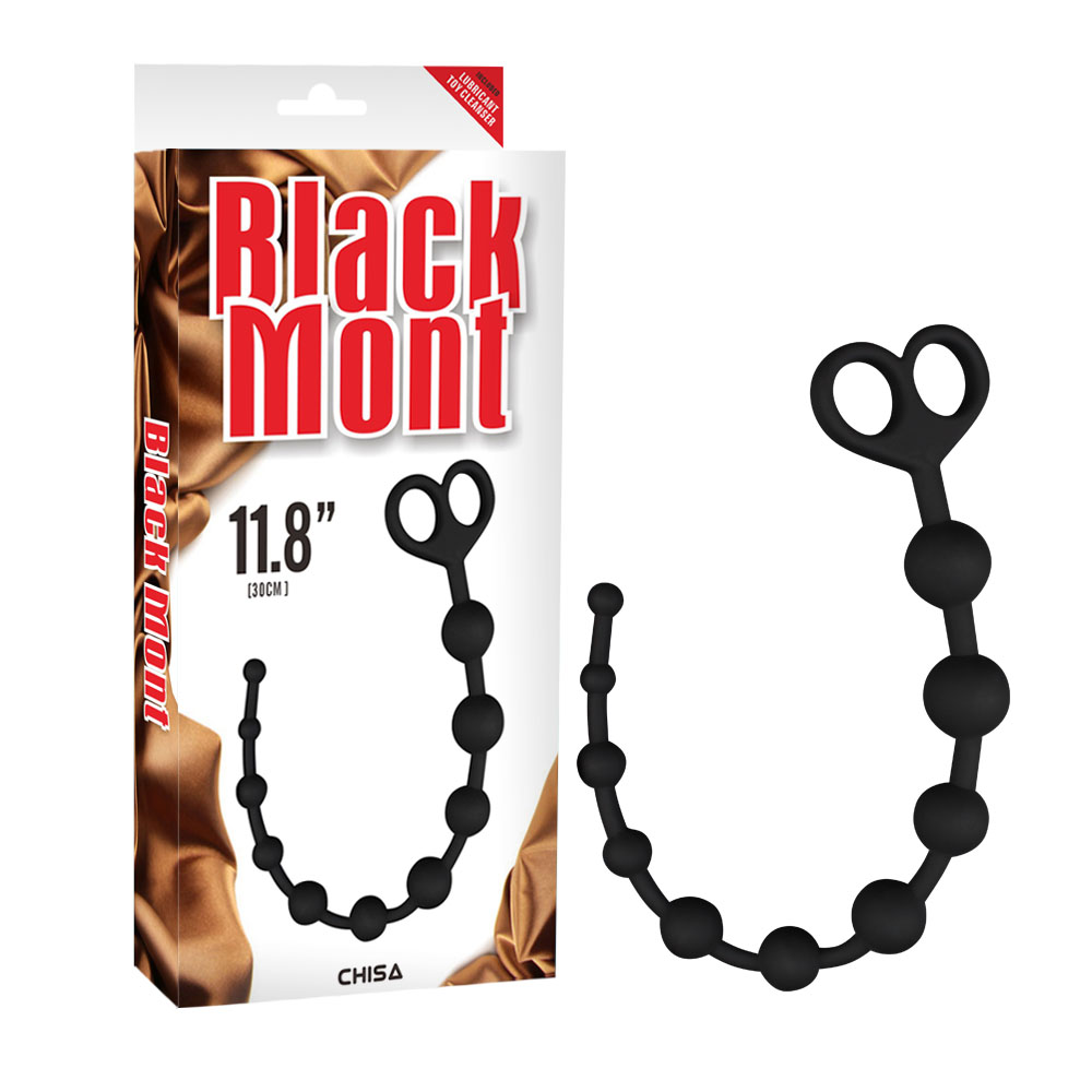 Chuỗi Hạt Hậu Môn Chisa Black Mont 11.8"